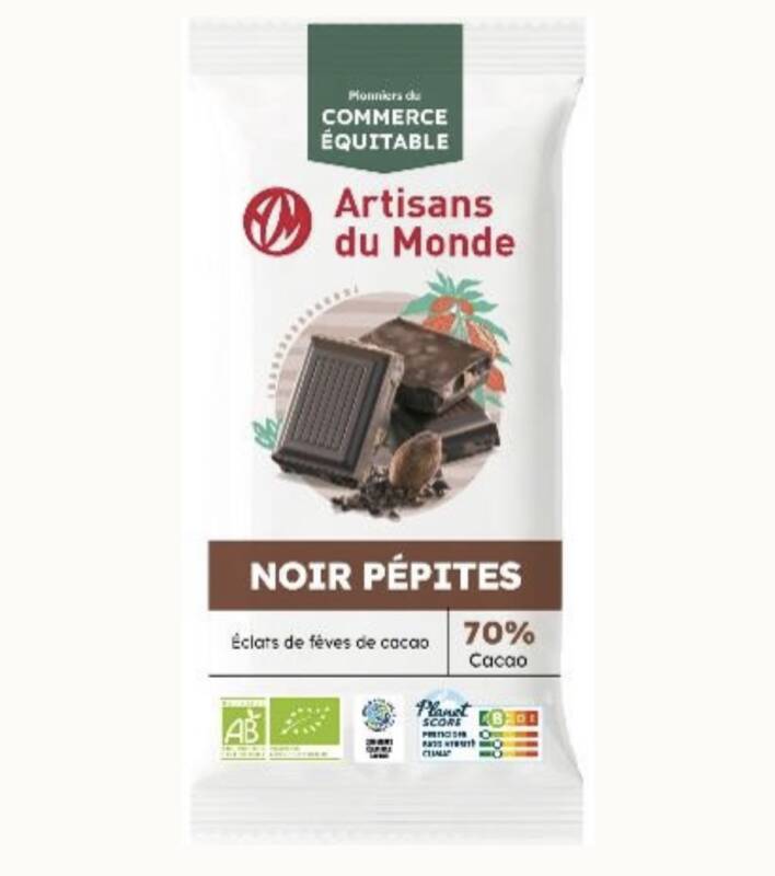 Chocolat noir 70% pépites 20032